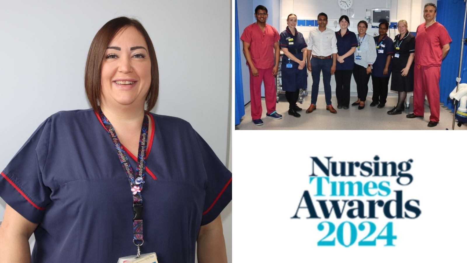 Teams and individuals nominated for national nursing awards